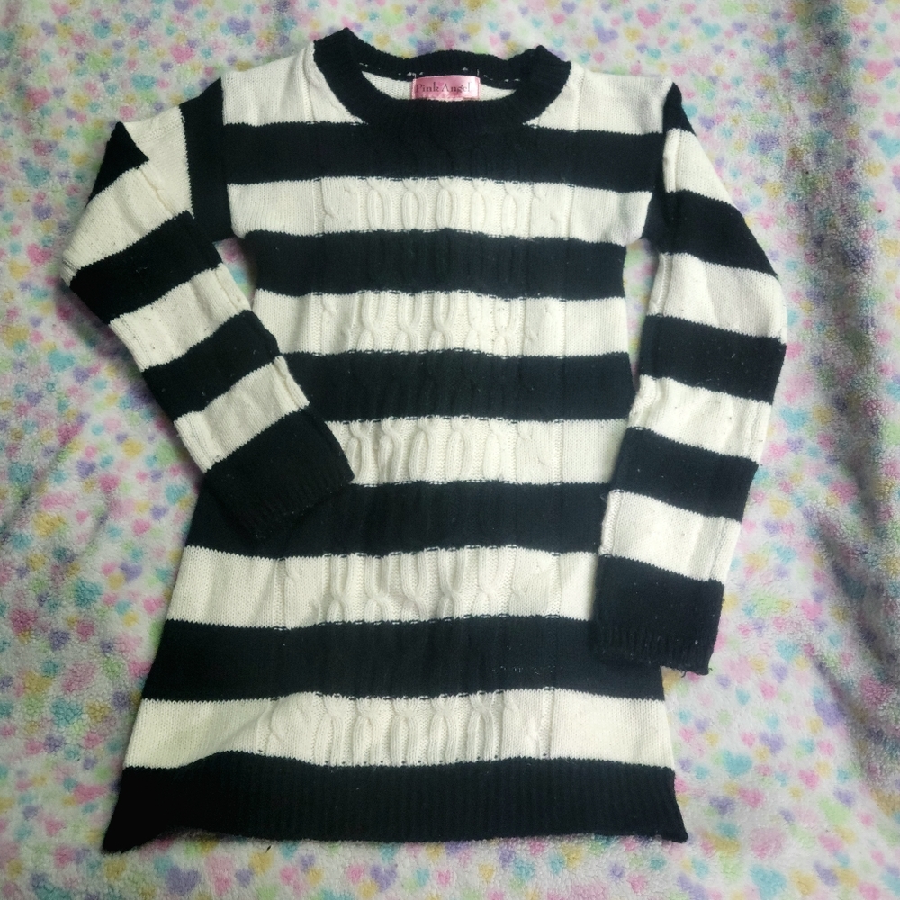 Pink angel sweater